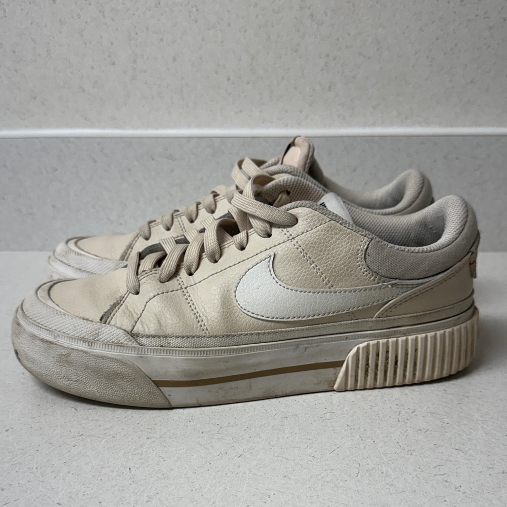 Nike Wmns Court Legacy Lift 'Pearl White' Sneakers